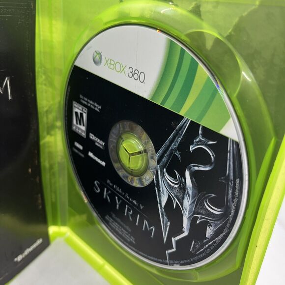 The Elder Scrolls V: Skyrim (Microsoft Xbox 360, 2011) Complete - Tested - Picture 5 of 8